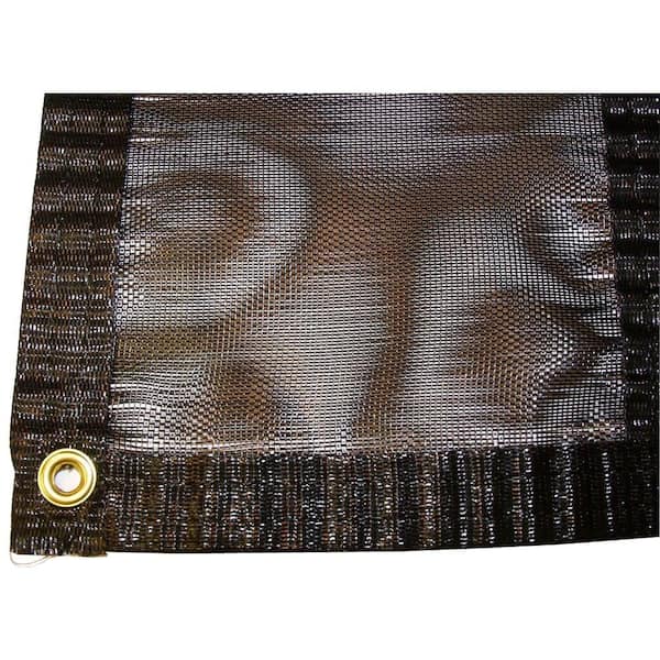 Riverstone 10 ft. x 12 ft. Shade Cloth System with Corner Grommets
