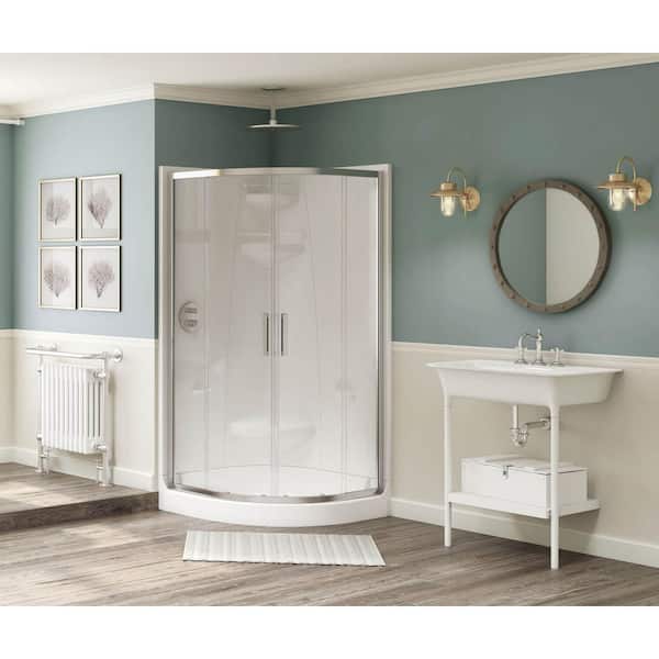 MAAX Radia 36 in. x 36 in. x 71-1/2 in. Frameless Neo-Round