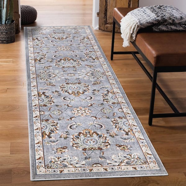 Home Queen Pet Friendly Area Rugs Grey - 2' x 3' 