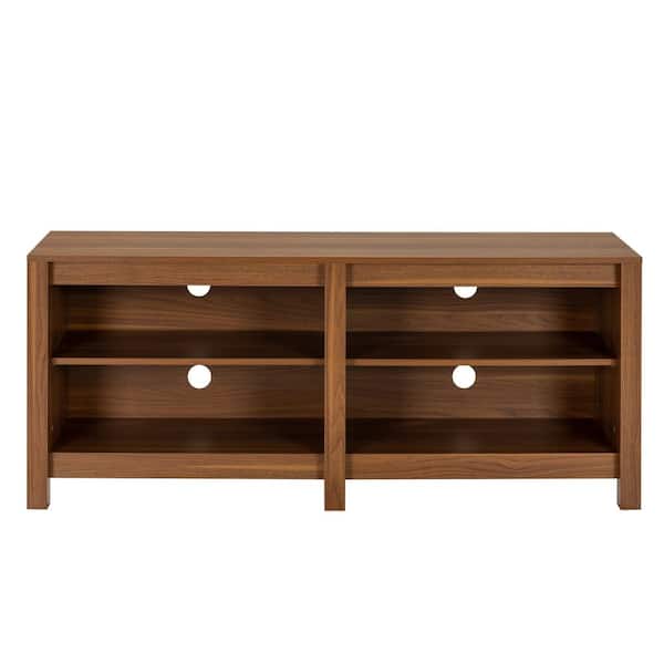 Zinus Camden 57.9 in. Light Brown TV Stand Fits for TV's up to 65 in.