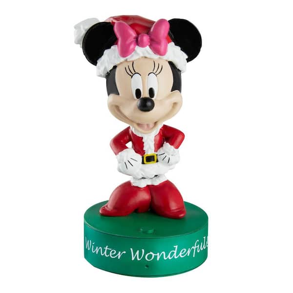 Disney 5 in. Animated Holiday Minnie Mouse Bobber