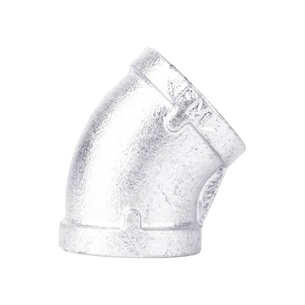 STZ 1/2 in. Galvanized Iron 45° Elbow