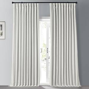 Off White Extra Wide Rod Pocket Sheer Curtain - 100 in. W x 96 in. L