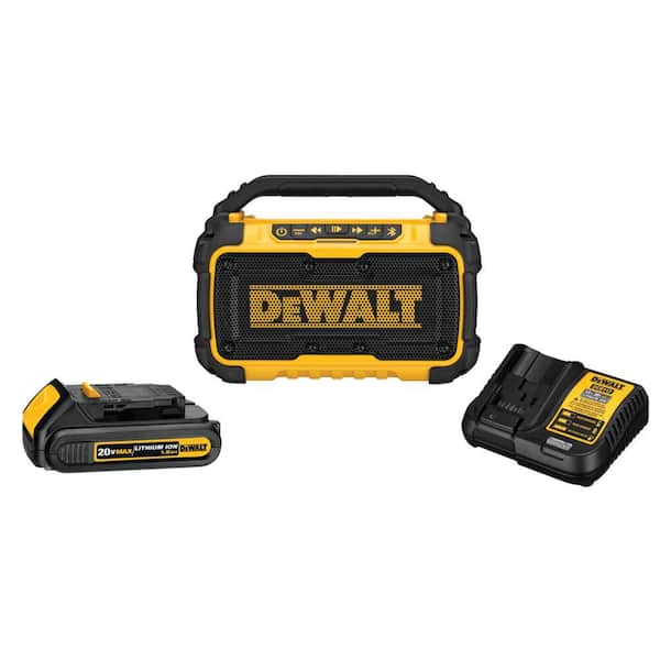 20V MAX Bluetooth Speaker Kit with 1.7 Ah Battery and Charger