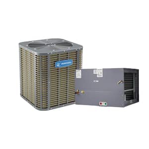 MX 4 Ton 14 SEER 46,000 BTU Split System A/C Condenser R-410A and Horizontal Cased Evaporator Coil
