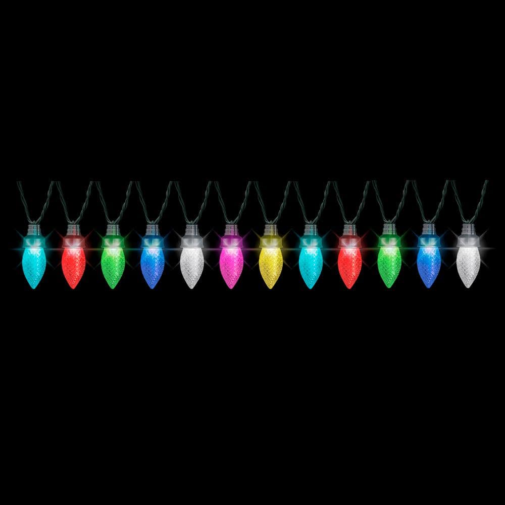 UPC 086786830734 product image for 12-Light LED Multi-Color Color-Changing C9 Light Set | upcitemdb.com