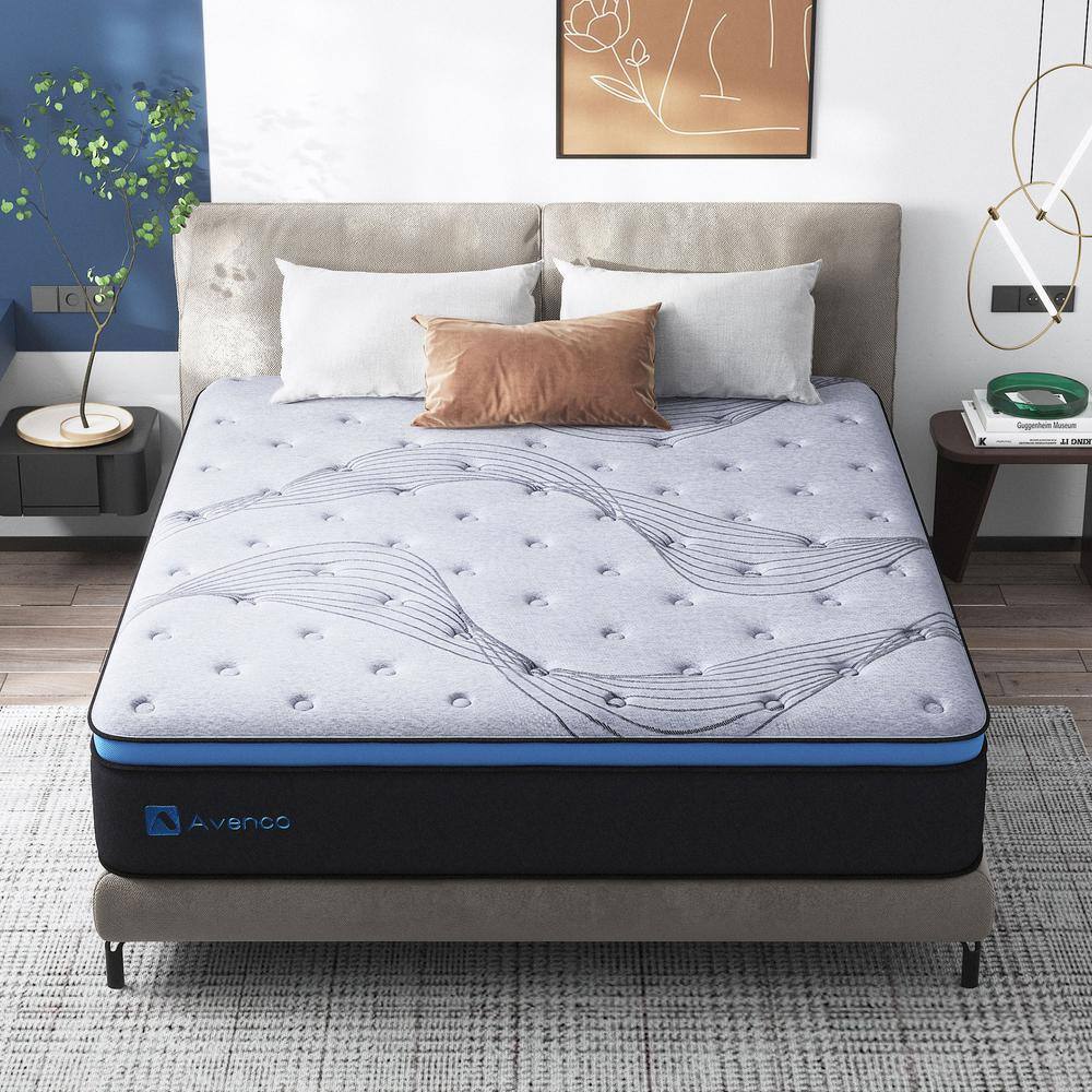 Medium Hybrid Gel Foam Mattress Queen - rated 4.4804 stars from 179 reviews
