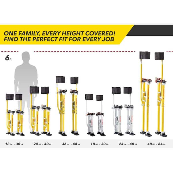 ToolPro Replacement Straps Kit for Adjustable Drywall Stilts