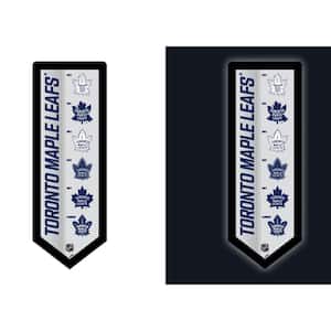 Toronto Maple Leafs 23 in. x 9 in. Pennant Vintage Logo Plug-In LED Lighted Sign