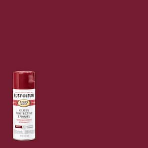 12 oz. Protective Enamel Gloss Burgundy Spray Paint (6-Pack)