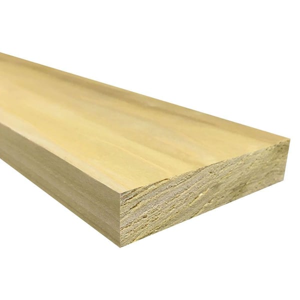 Weaber 1 in. x 4 in. x 6 ft. S4S Poplar Hardwood Boards