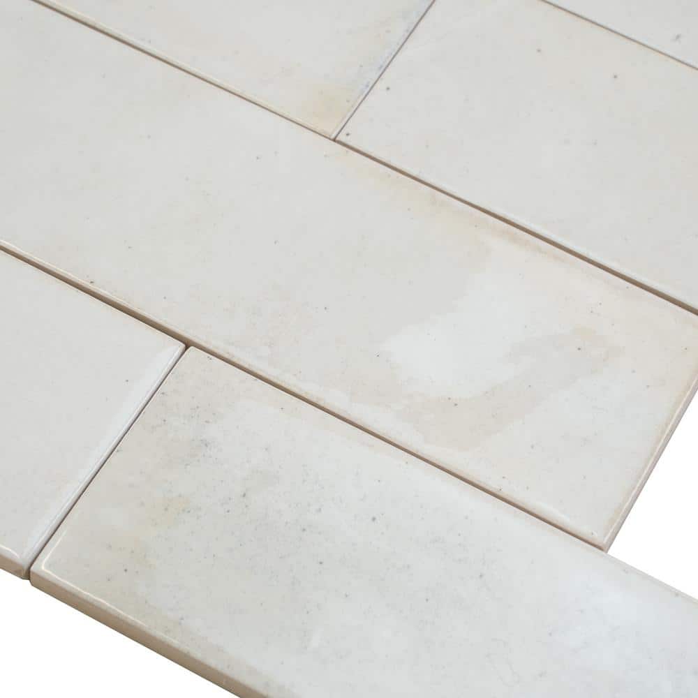 Glossy White Ceramic Subway Tile for Kitchen and Bathroom