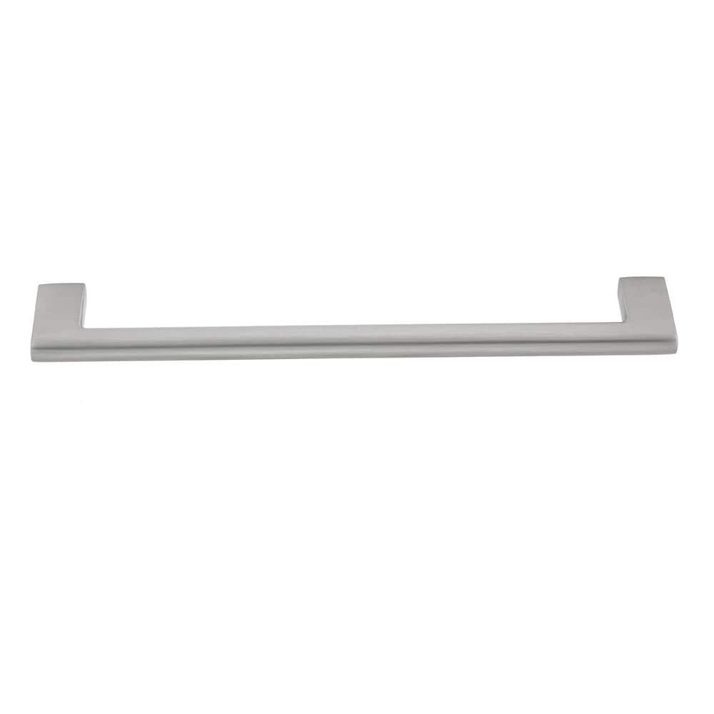 Vail 8-Inch Satin Nickel Rectangular Bar Pull