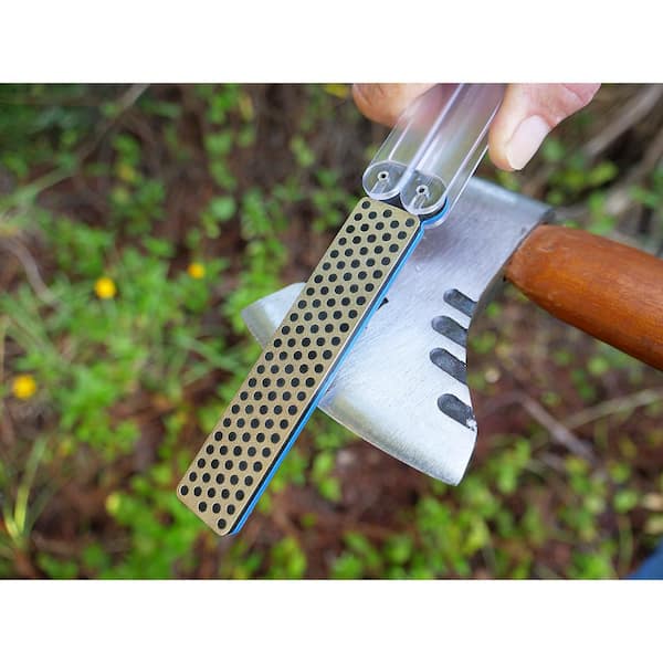 DMT 9.5 in. Diafold Serrated Knife Sharpener Extra-Fine Handheld Sharpener  FSKE - The Home Depot