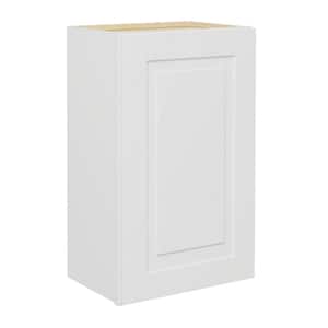 Greenwich Verona White 30 in. H x 18 in. W x 12 in. D Plywood Laundry Room Wall Cabinet with 1 Shelf