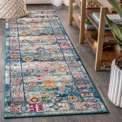 Runner Distressed 2 X 8 Area Rugs Rugs The Home Depot