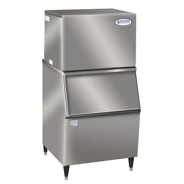 Bluestone Appliance 30 in. W 460 lb. Commercial Ice Maker (with Bin) in Stainless Steel -DISCONTINUED