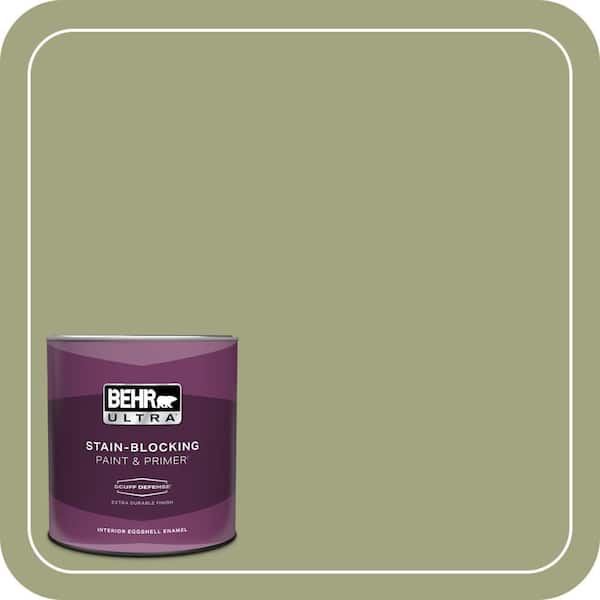 BEHR ULTRA 1 qt. #410F-4 Mother Nature Extra Durable Eggshell Enamel Interior Paint & Primer