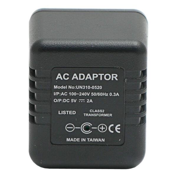HCPower Lawmate Brand AC Adapter with Hidden Spy DVR Camera and Time/Date Stamp