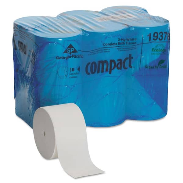 18 Count Toilet Paper Bathroom Tissue Premium 2 Ply Rolls-Free Shipping! 