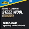 #4/0 12 Pad Steel Wool, Super Fine Grade