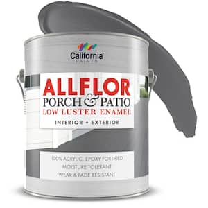 1 Gallon Battleship Gray ALLFLOR Porch and Floor Enamel Paint