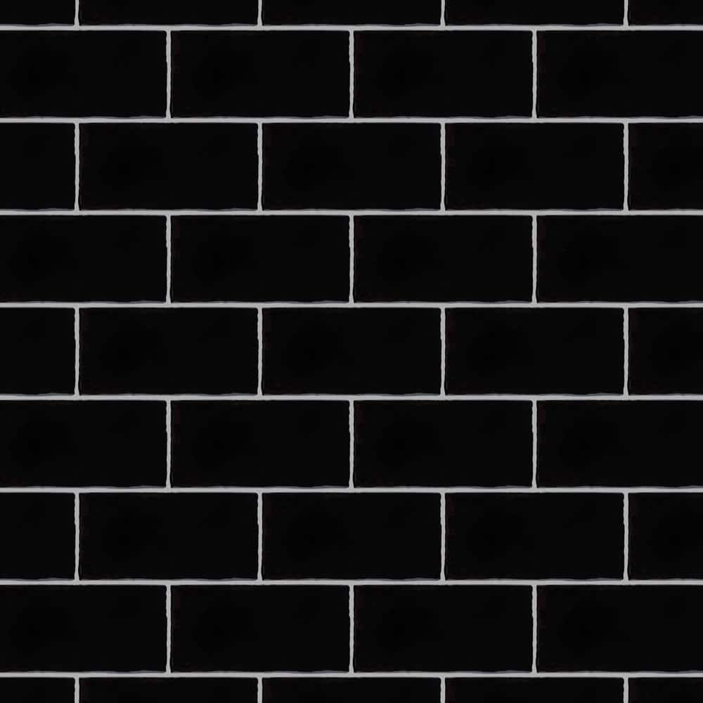 Castillo Black 3 in. x 6 in. Ceramic Wall Take Home Tile Sample price history on PriceWatchPro