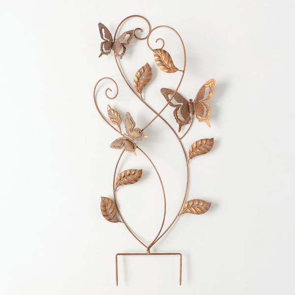 SULLIVANS 29.25 in. Graceful Butterfly Metal Stake
