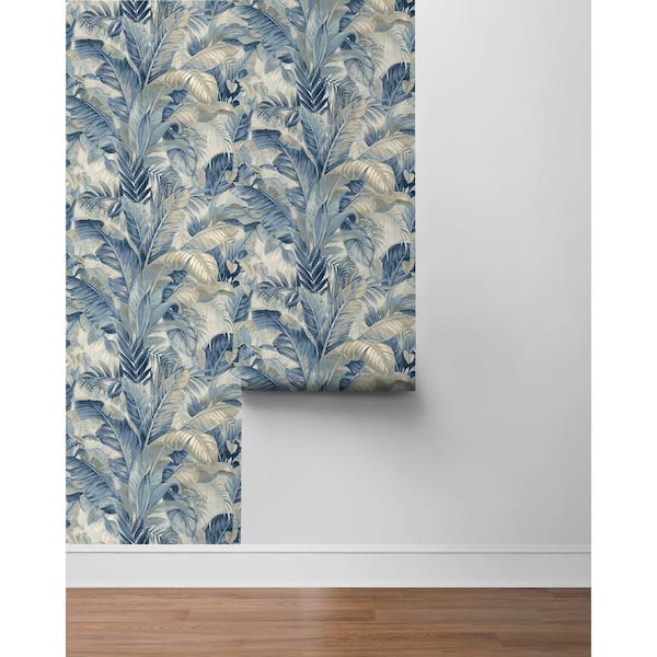 Tommy Bahama Nassau Luna Tropical Palm Vinyl Peel and Stick