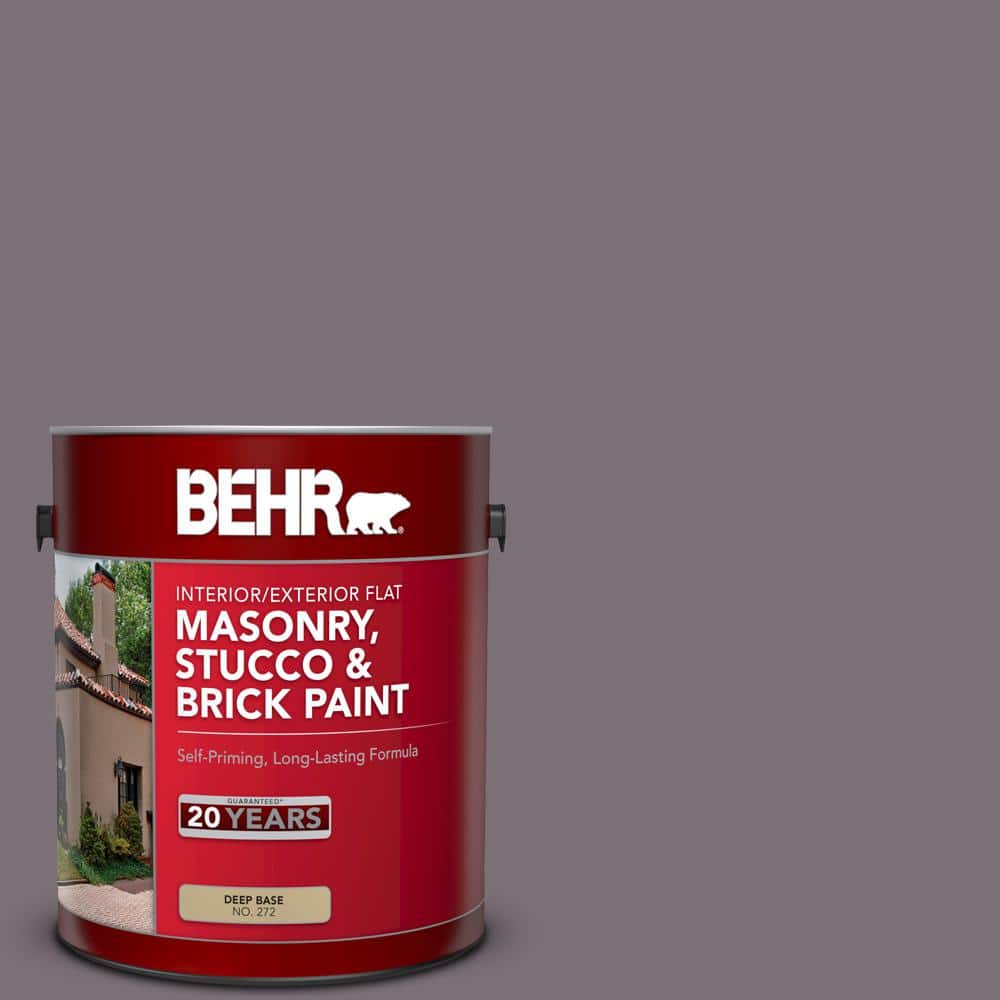 1 gal. #PPU17-18 Echo Flat Interior/Exterior Masonry, Stucco and Brick Pain
