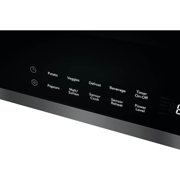 Frigidaire - Gallery 30 in. 1.9 cu. ft. OTR Microwave in Black Stainless Steel