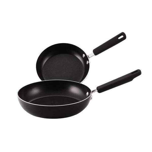 Farberware Cook's Kitchen 8 in. and 10 in. Deep Skillets (2-Pack)