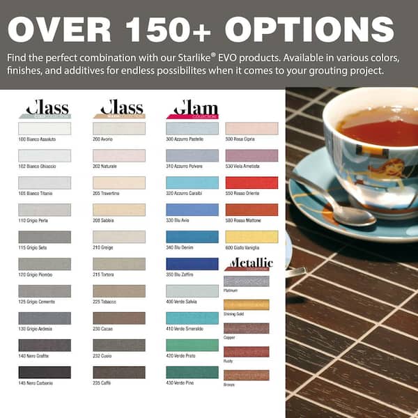 The Tile Doctor Starlike EVO Epoxy Grout 113 Neutro Base for 