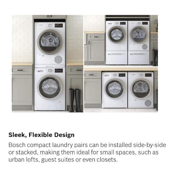 bosch stacked washer dryer