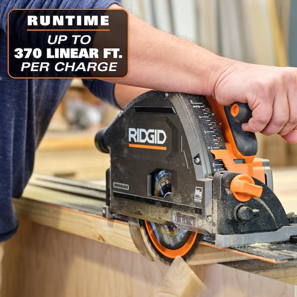 Ridgid 18V Cordless Track Saw Review - Pro Tool Reviews