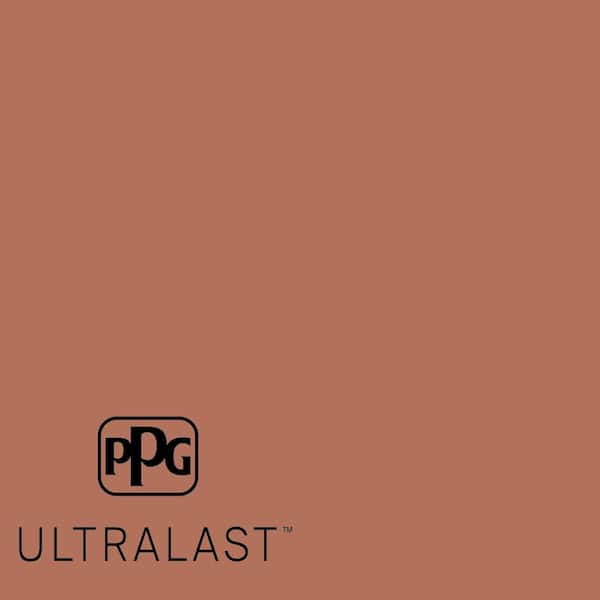 PPG UltraLast 1 gal. #PPG1067-5 Copper Beech Semi-Gloss Interior Paint and Primer