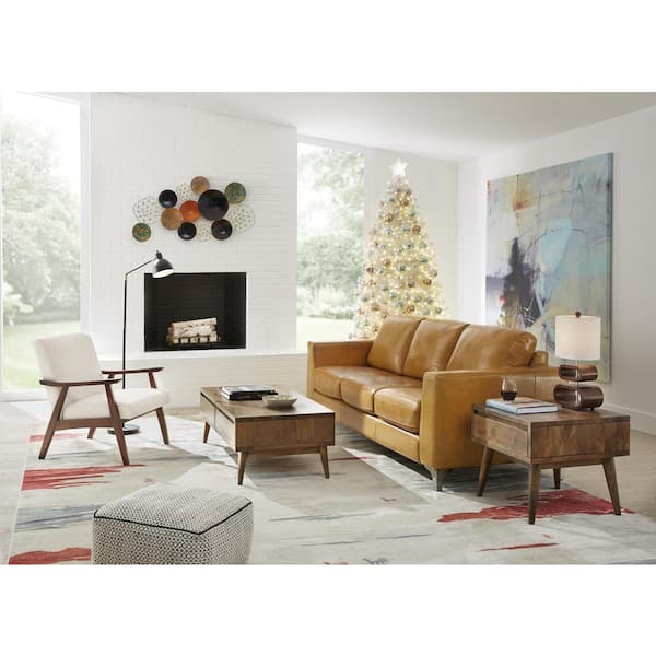 Cresswell Lennon 54.5 in. Black 1-Light Architect Floor Lamp with