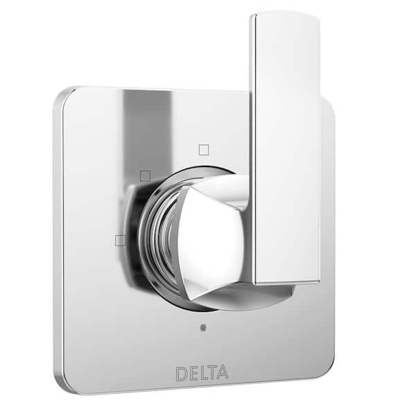 Delta Velum 1-Handle Wall Mount Diverter Valve Trim Kit 3-Setting Diverter in Chrome (Valve Not Included)
