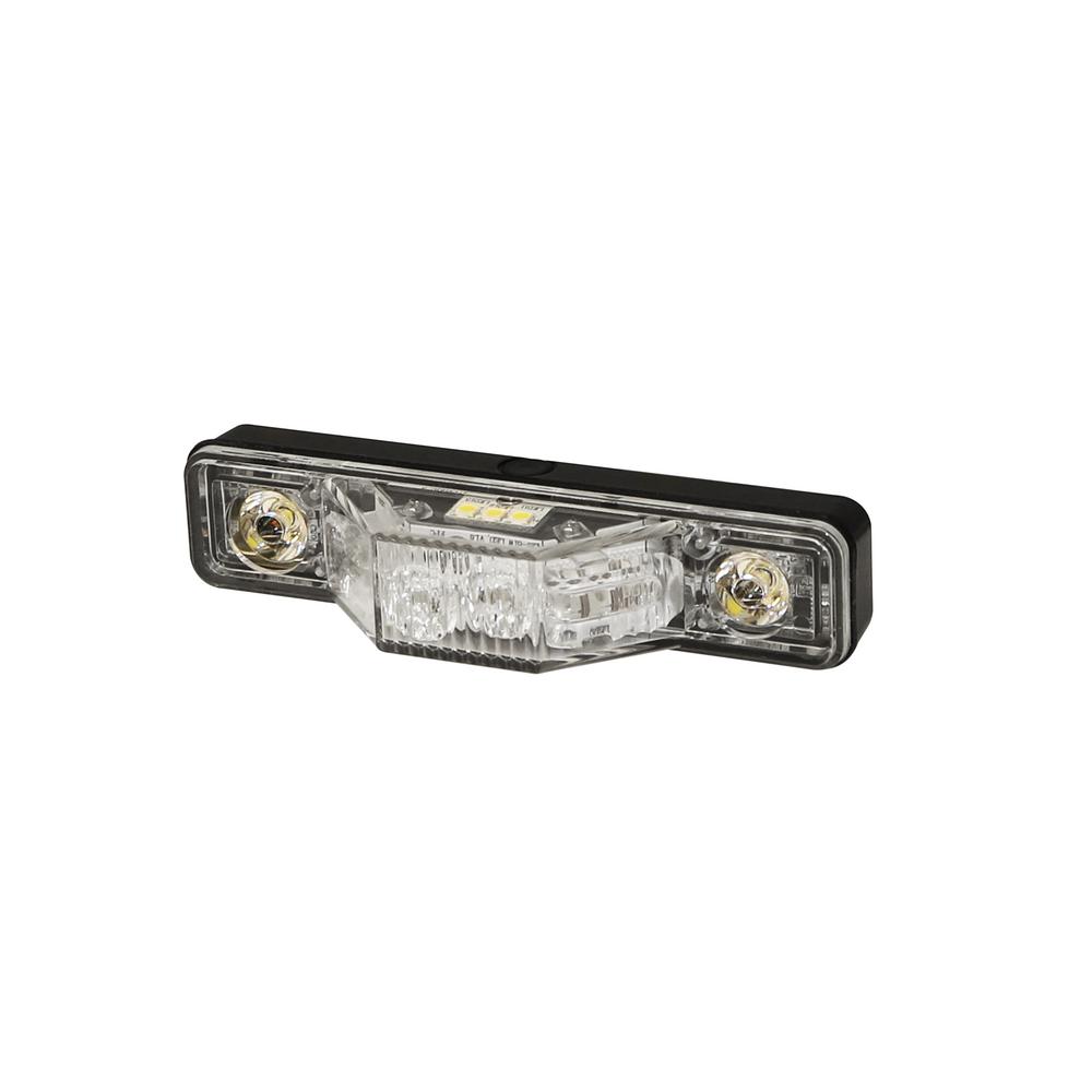 1.2 in. x 5.2 in. Amber Strobe Light 6 LEDS 3-1 Functionality