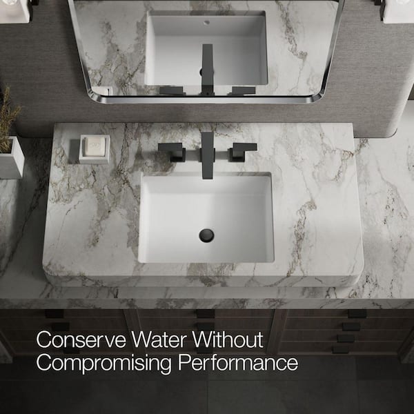 KOHLER Honesty 8 in. Widespread Double Handle Bathroom Faucet in