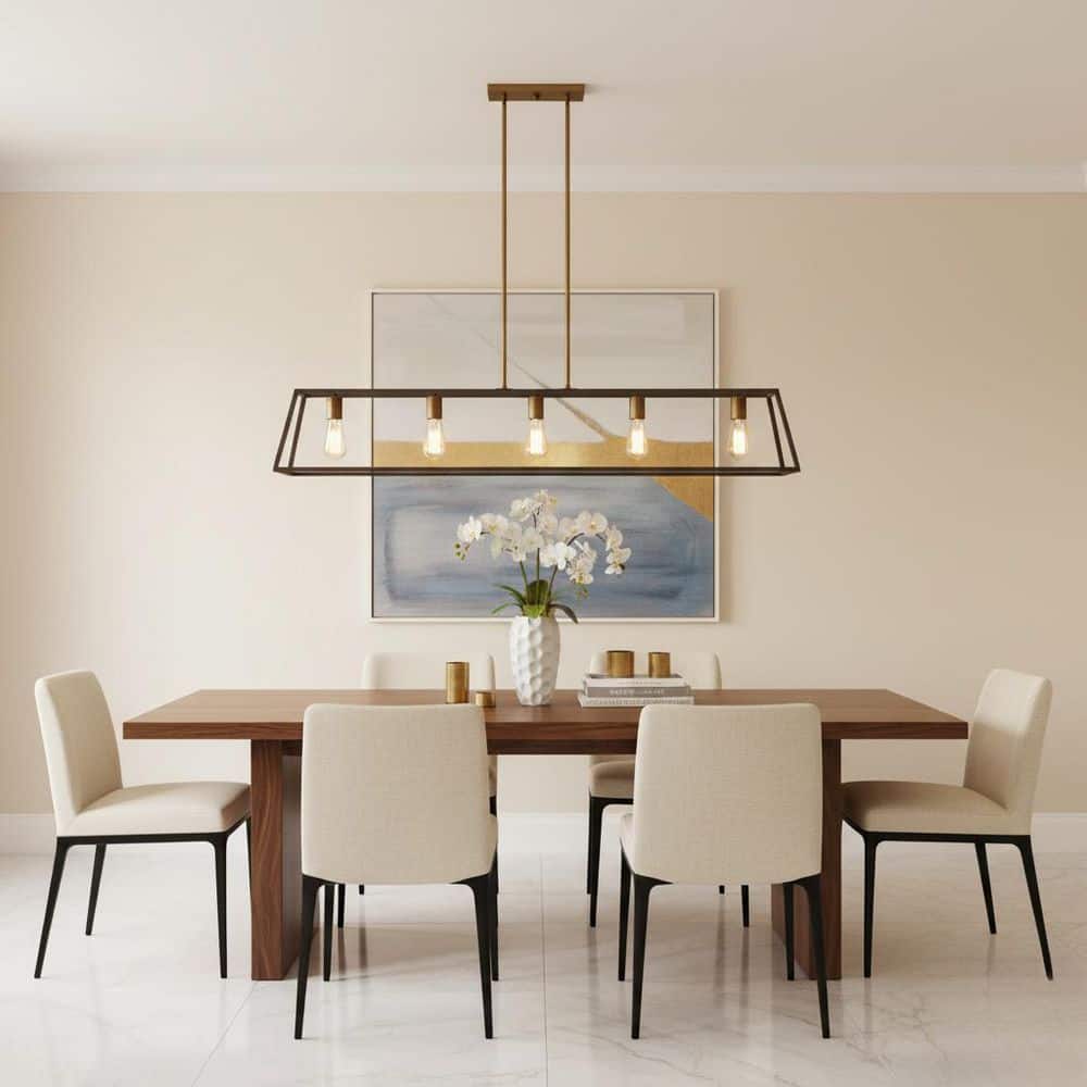 Fulton 5-Light Bronze Candlestick Chandelier price history on PriceWatchPro