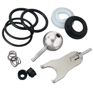 NuTub White Bathtub Inlay Kit - PVC/CPVC Material - Repairs Leaks