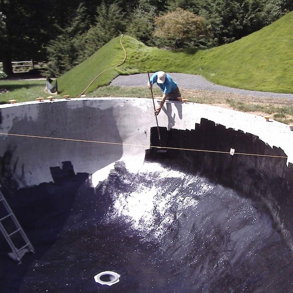 waterproof paint for concrete pond