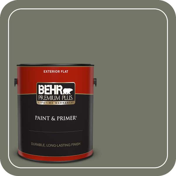 【SALE／55%OFF】 PREMIUM BEHR PLUS Flat Green Conifer #PPU10-19 gal. 1 ダーツ