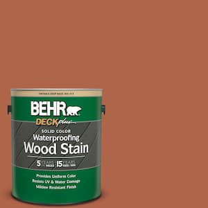 1 gal. #M200-7 Rusty Gate Solid Color Waterproofing Exterior Wood Stain