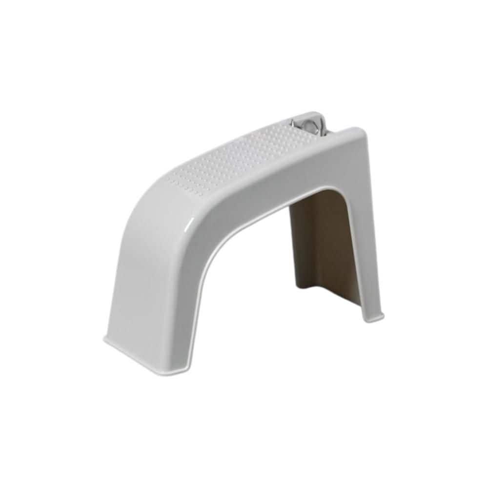 Plastic Foot Rest with Non-Slip, Pedicure, and Sturdy for Bathroom, Shaving Legs and Pedicure, White (1-Pack) price history on PriceWatchPro