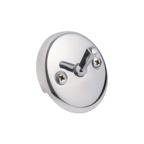 Supplygiant Bathtub Trip Lever Kit with Linkage and Face Plate, Universal Fit, Polisted Chrome Finish