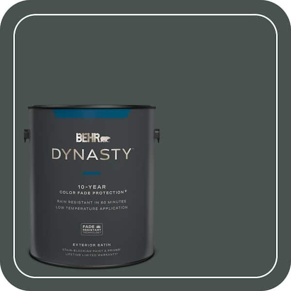 BEHR DYNASTY 1 gal. Home Decorators Collection #HDC-WR16-05 Evergreen Field Satin Enamel Exterior Stain-Blocking Paint & Primer