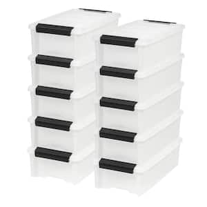5 qt. Stack & Pull Box in Pearl (10-Pack)