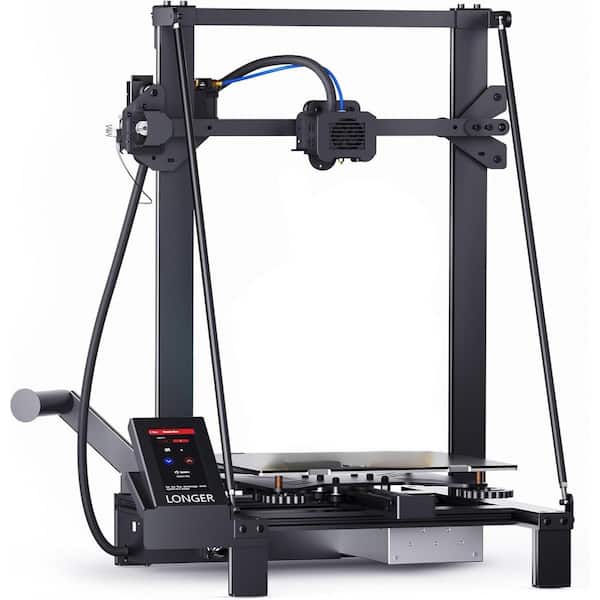 3D Printer Dual Blower Kit, Large Print Size 11.8in. x 11. 8in. x15. 7in. Removable Lattice Glass Platform, Diagonal Rod